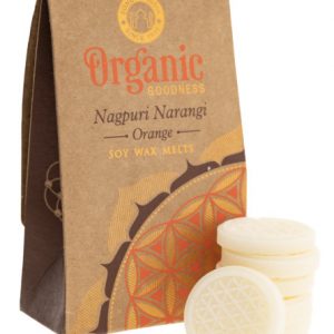Orangenwachs "Blume des Lebens" für Aromalampen – Bild 2