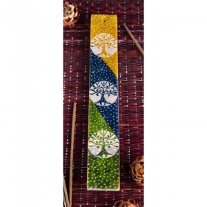 Bunter Lebensbaum Specksteinhalter
