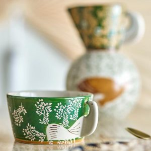 Hezha Schale in Grün