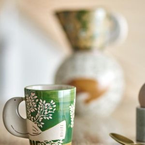 Hezha Tasse in Grün