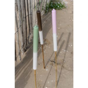 Zweifarbige Gartenfackeln