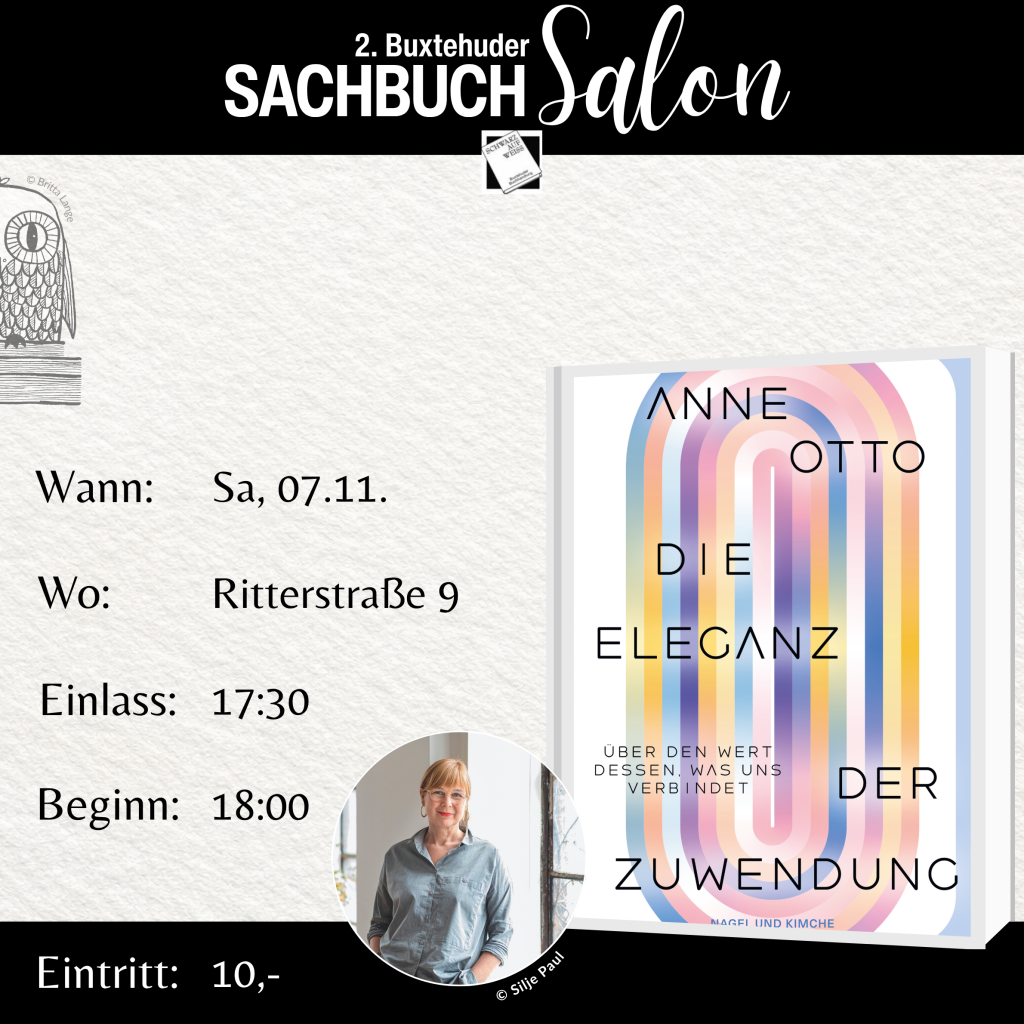 Poster zum 2. Buxtehuder Sachbuch Salon