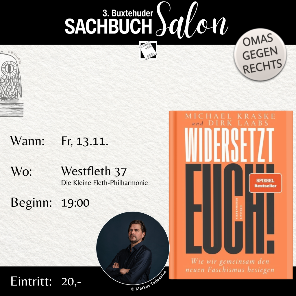 Poster zum 3. Buxtehuder Sachbuch Salon
