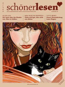 Cover der 28. Ausgabe von schönerlesen mit einer Illustration von Kat Menschik